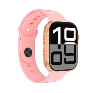Green Lion Active SE 46 Smart Watch with 2.07" IPS Display Size, 200mAh Battery Capacity, 10 Days Standby, Bluetooth Version 5.3, Wireless Charger Support, Zinc Alloy Body Case Material, 240 × 296 Pixels Resolution, IP65 Waterproof - Rose Gold