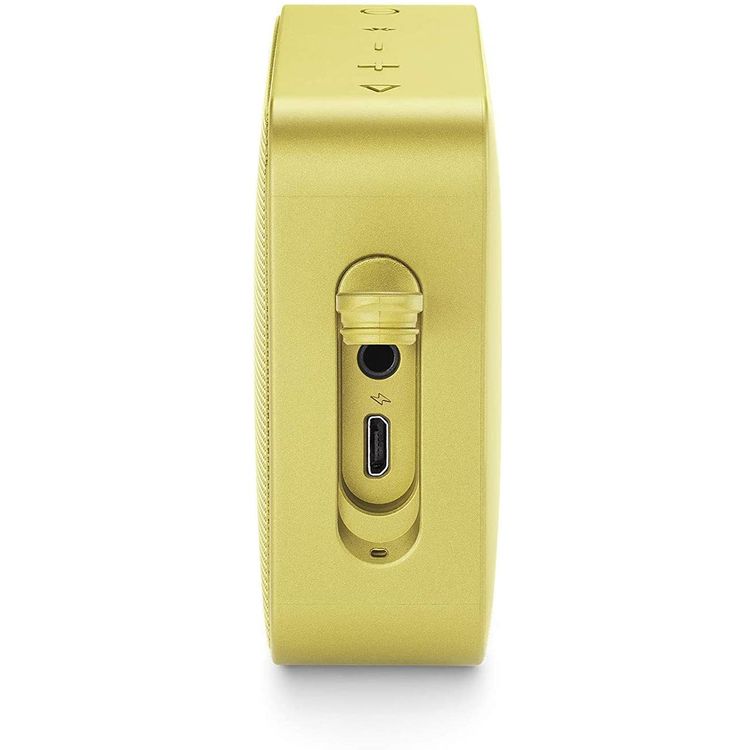 JBL GO 2 Portable Wireless Bluetooth Speaker, 5-hours Playtime, IP67 Waterproof Feature, Speaker Built-in Noise-Cancelling Speakerphone - Yellow