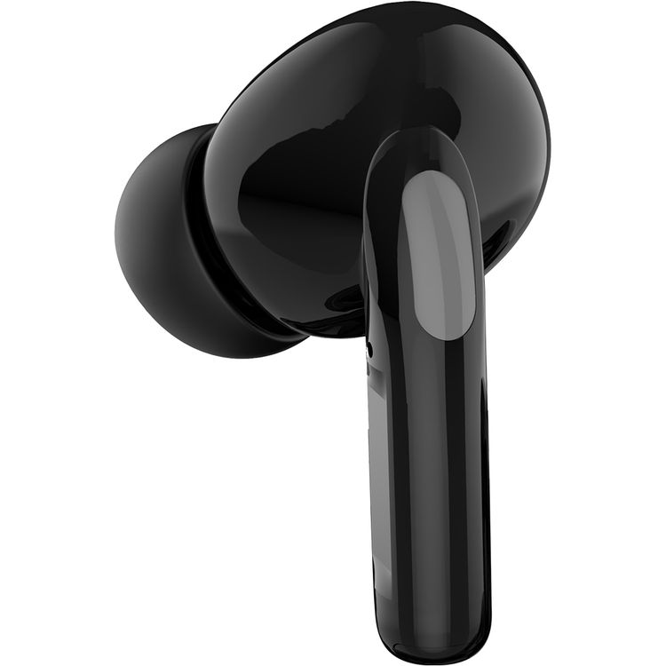 Porodo Blue Voxara TWS Wireless Earbuds, 4-5 Hours Play Time, Stable Connection, 200mAh Charging Case & 30mAh Earbuds Battery, Bluetooth Version 5.3, 10m Transmission Range, Voice Assistant, Quick Pairing - Black