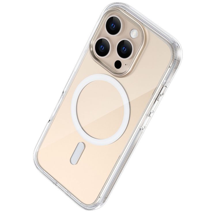 Green Lion Ultra Clear MagSafe Case for iPhone 16 Pro Max, Camera Protection, Anti-Yellowing, Anti-Scratch - Clear