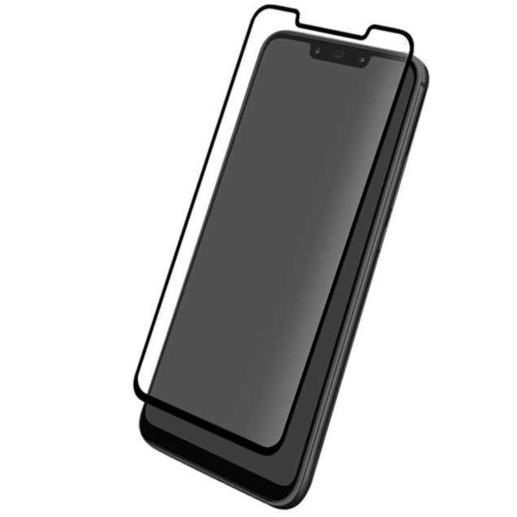 Devia Real Series 3D Full Screen Tempered Glass Compatible for Huawei Mate 20 - Anti-Reflective Design - Anti-Scratch - Easy to Install Screen Protector w/ Alignment Frame - Black