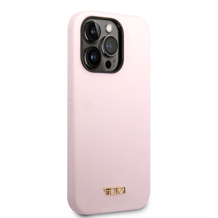 Tumi HC Liquid Silicone Case For iPhone 14 Pro - Pink