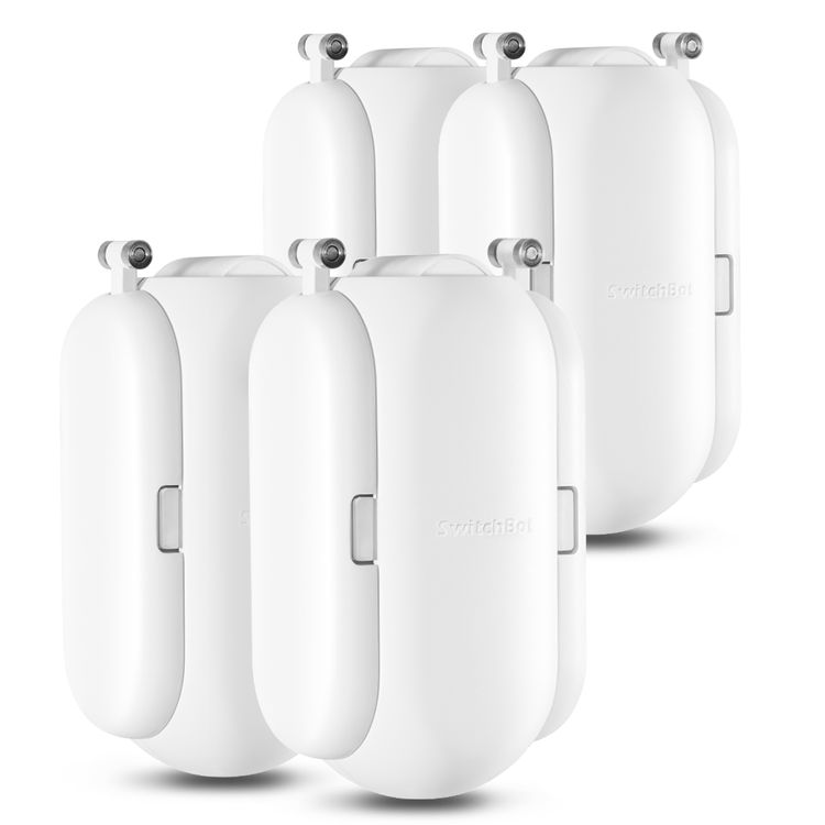 SwithBot Curtain SWITCHBOT-41-WH (i Rail) Wireless App or Automate Timer Control, Add SwitchBot Hub Mini/Plus Compatible with Alexa, Google Home, HomePod -White
