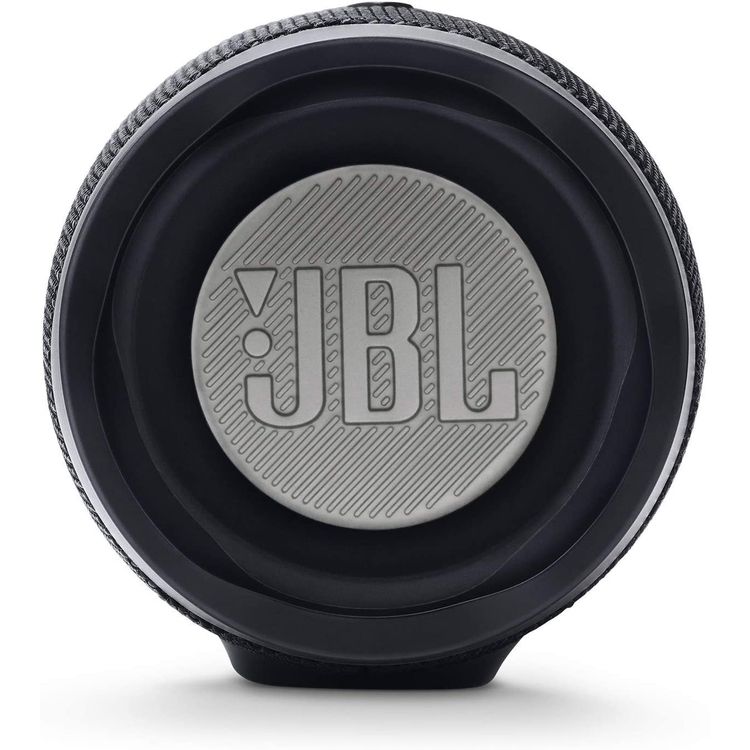 JBL Charge 4 Portable Wireless Bluetooth Speaker with Built-in Power Bank, 7500mAh Battery 20-hours Playtime, IP67 Waterproof & Dustproof Feature - Black