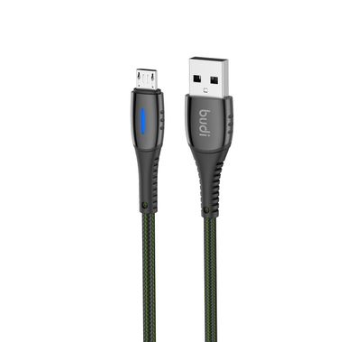 Budi Smart Auto Disconnect Charge / Sync Cable 2.4A Micro - Black