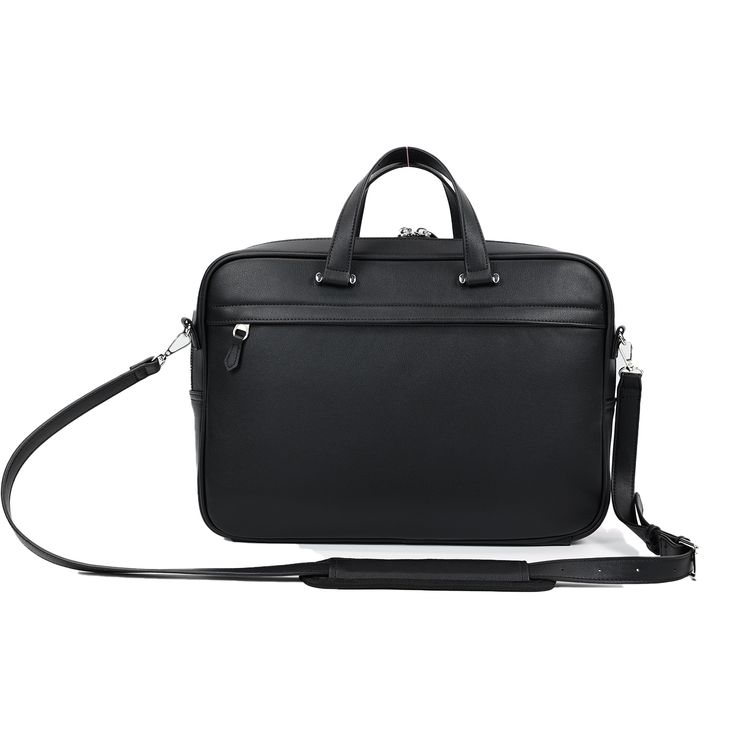 Levelo Luxe 16" Laptop Sleeve, Secure Closure, Padded Design, Ample Space - Black