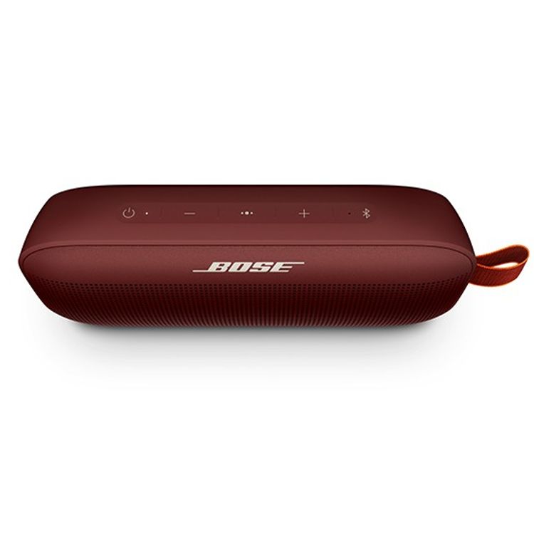 Bose SoundLink Flex Bluetooth Portable Speaker with Built-in Microphone, Up to 12 Hours Battery Life, USB-C Charging Port, IP67 Waterproof, Bluetooth & USB Connectivity - Red