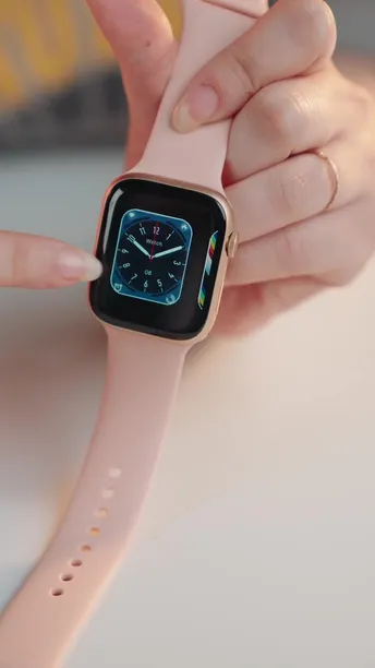 Buy Porodo Watch 8  Online in UAE (PD-SW8ALU-RGD)