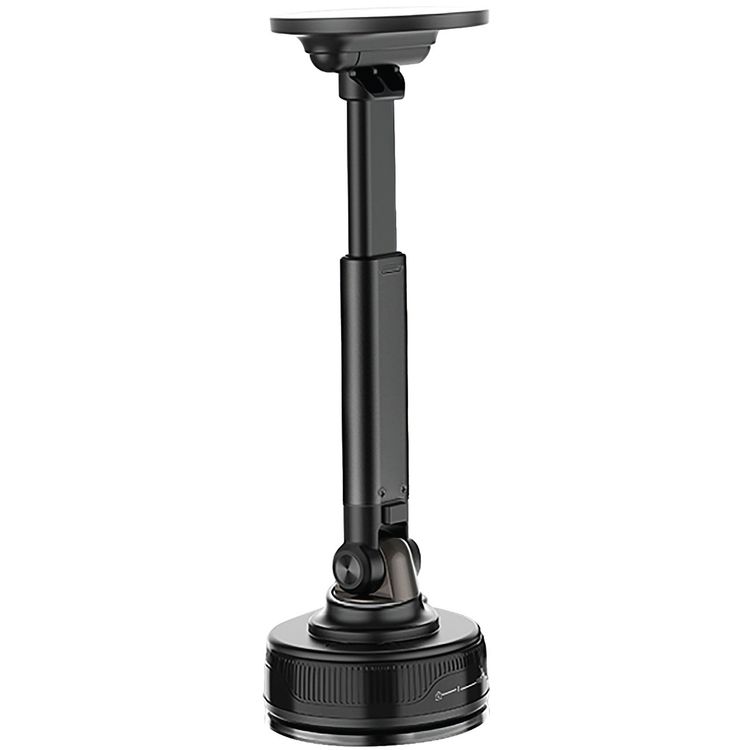 حامل هاتف MagSafe من Porodo MagExtend مع قاعدة لاصقة، مغناطيس قوي N52، ارتفاع قابل للتمديد حتى 185 مم، تشغيل بيد واحدة، زاوية عرض قابلة للتعديل، متوافق مع الأجهزة بحجم 5.5"-6.9"