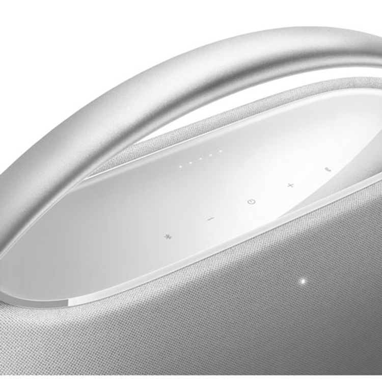 Harman Kardon Go Play 3 Portable Bluetooth Speaker with Superior Sound, Type-C USB Port, Up to 8 Hours Music Play Time, 3 Hours Charging Time, Bluetooth Version 5.2, Built-in Battery - Gray