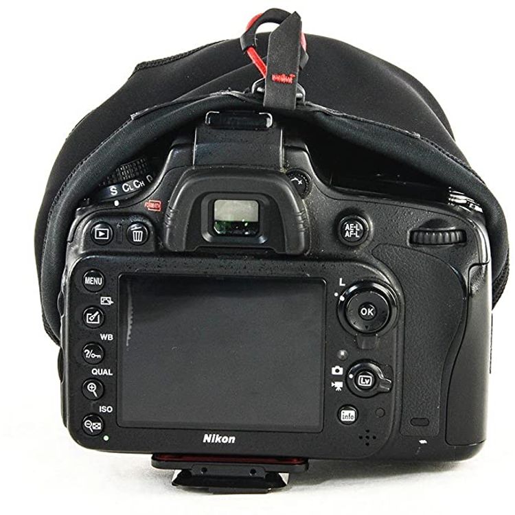 Peak Design SH-M-1 Shell Medium Form-Fitting Rain and Dust Cover, protect your camera and your attached lens, Elastic Fabric, protects against abrasion - Multicolor