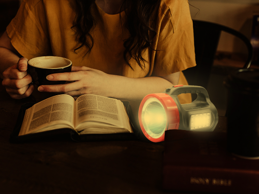 Rechargeable Solar Light Dual Lightning System