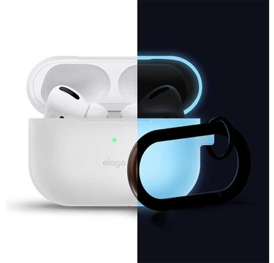 جراب Elago Slim Hang Case لـ Apple Airpods Pro - نايت جلو بلو