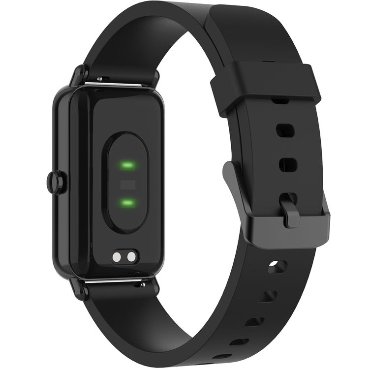 Green Lion Fit Track Smart Watch with 1.47" TFT Full Touch, 320x172 Resolution, 192KB/256KB/64MB RAM/ROM/SPI Flash, 160mAh Battery, Up to 12 Days Standby Time - Black