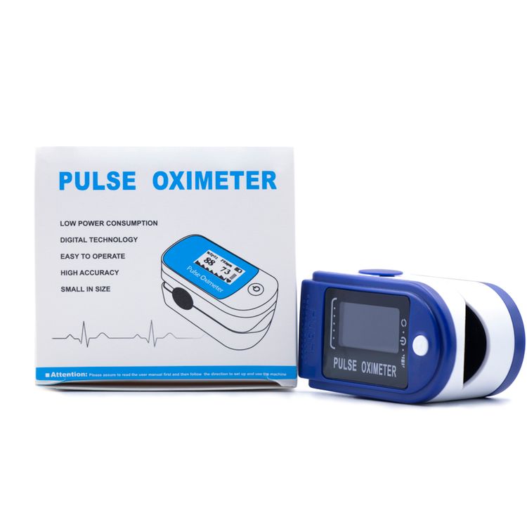 Porodo Pulse Oximeter (Asstd Color) - Blue / White