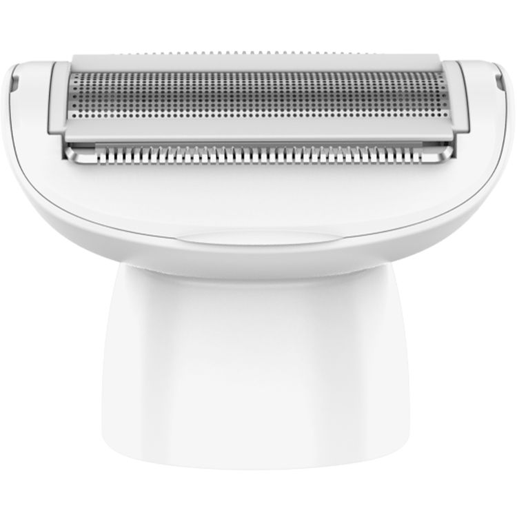 بورودو 4 في 1 ماكينة حلاقة كهربائية للوجه والجسم مع شاشة LED ذكية، شفرات سيراميكية دقيقة، إضاءة مدمجة، حلاقة للجسم بالكامل، وقت عمل 1.5 ساعة - أبيض