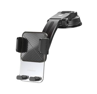 Porodo Crystal Mount with Extended Base, 60-90mm Grip Wid...
