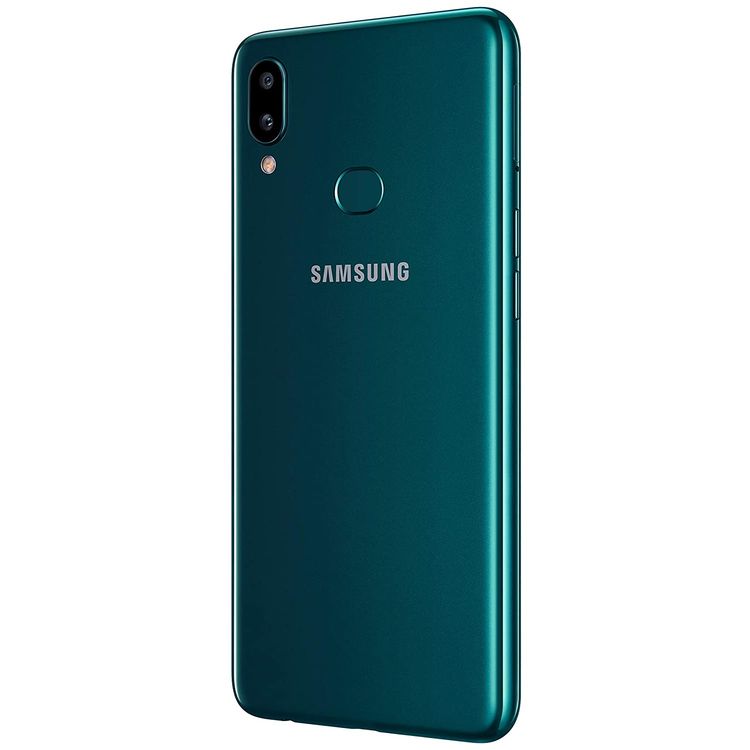 Samsung Galaxy A10s 4G LTE Smartphone Dual Sim ( SM-A107F/DS ) 6.2" inch Display 2GB RAM / 32GB R0M, Mediatek MT6762 Helio P22 Processor, Dual Camera Experience, 8MP Front & 13MP Rear Camera, 4000 mAh Battery, Fingerprint Sensor Android Mobile Phone - Green