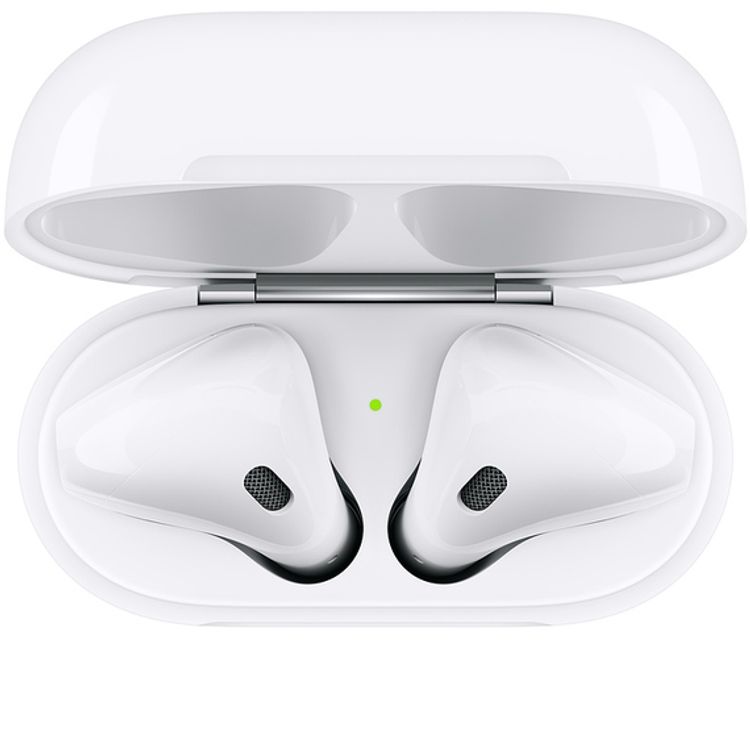 Apple AirPods True Wireless Earphones with Charging Case [2019] | White