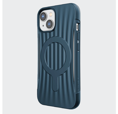كفر حماية X-Doria Raptic مصمم لهاتف MagSafe iPhone 14 - أزرق