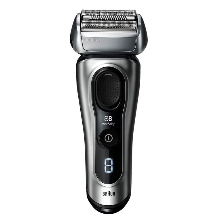 Braun Series 8 8467cc Wet & Dry Shaver - Silver