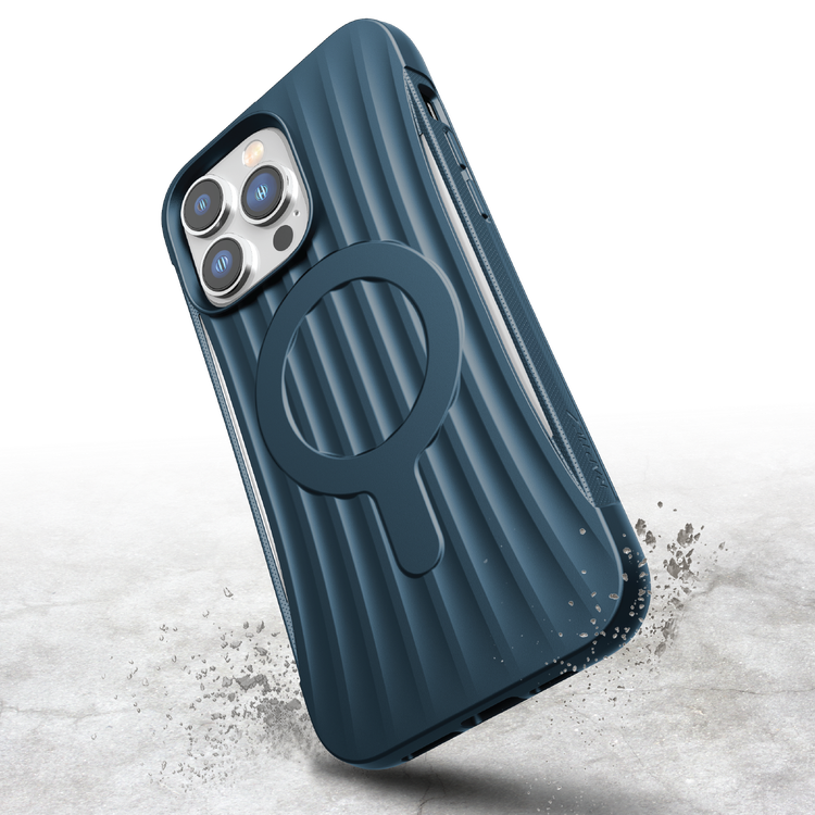 X-Doria Raptic Clutch Built For MagSafe iPhone 14 Pro Max - Blue