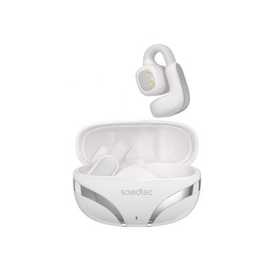 Porodo Soundtec FlexFit Open-Ear Wireless Earbuds with Cl...