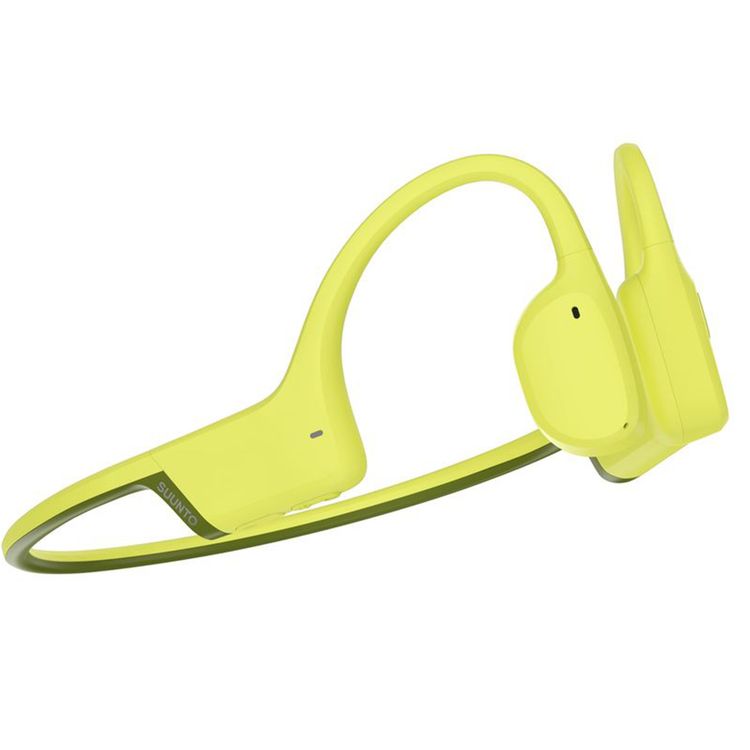Suunto Sonic Open-Ear Conduction Sports Headphones, Up to 10 Hours Battery Life, 10 m Bluetooth Range, Dual Device Connection, 60 Minutes Charging Time, Easy & Comfortable Wear - Lime