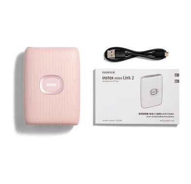 Instax FujiFilm Mini Link 2 Smartphone Printer  | Soft Pink