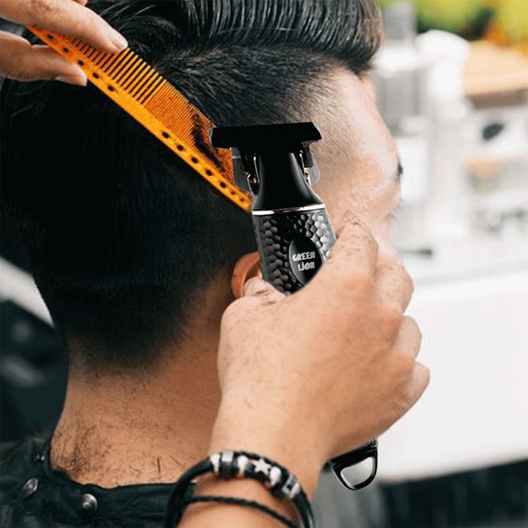 Green Lion Professional Hair Trimmer 1400mAh - Black