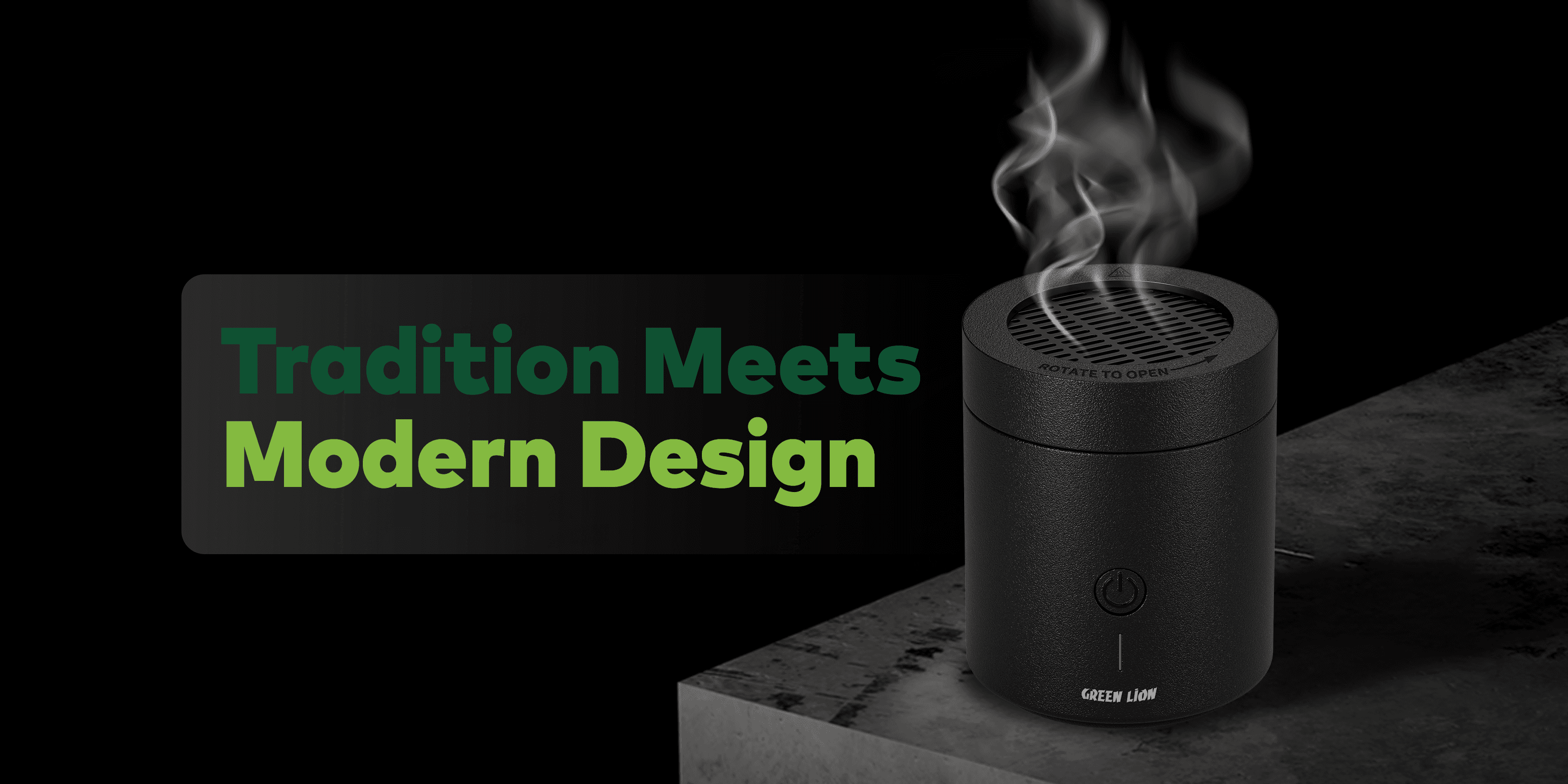 Green Lion Dune Bakhour Incense Burner: Tradition Meets Modern Design