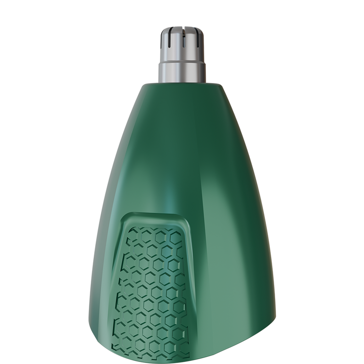 Green Lion Style Pro 6-in-1 Grooming Kit with Digital Display, Wet & Dry Trim, Charging Base, Ergonomic Design, Type-c Charging Port , Stainless Steel Blade - Green