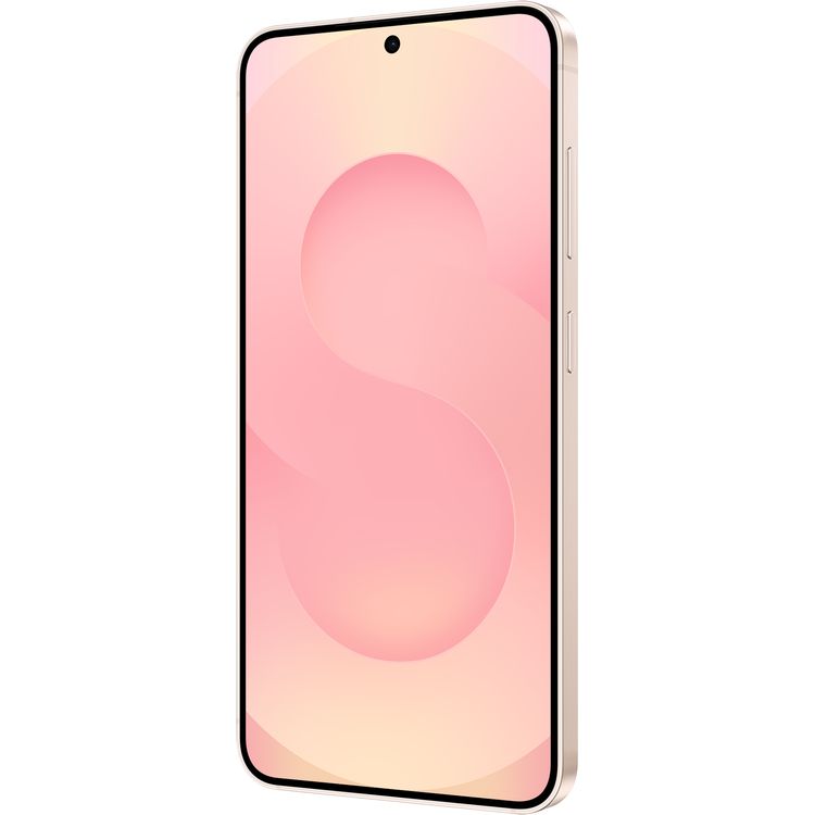Samsung Galaxy S25+ with 256GB Capacity, 6.7-inch Screen Size, Octa-Core CPU, 5G Network Technology, Rounded Design, 50MP Rear Camera, Middle East Version - Pink Gold