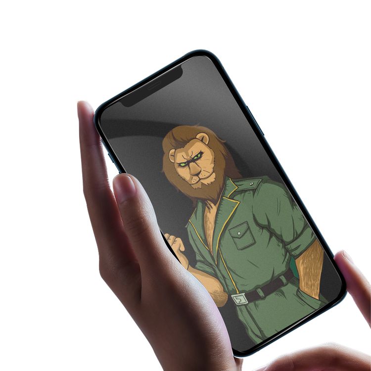 واقي شاشة زجاجي مضاد للتوهج من غرين 2.5D متوافق مع ايفون 12 برو/12  (6.1 بوصة) 9H صلابة ، مضاد للخدش ، سهل التركيب ، زجاج مقوى مضاد للبصمات - شفاف