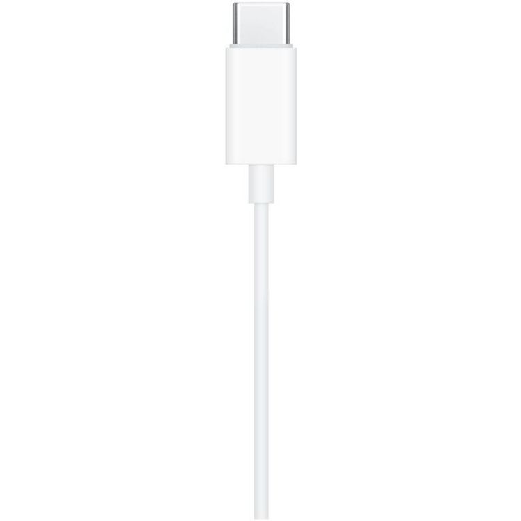 Apple EarPods In-Ear Wired Headphones with USB-C Connector, Built-in Buttons, Deep Rich Bass, Protected from Sweat and Water, Hands Free Calls - White