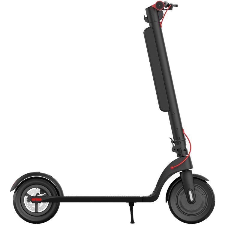 Porodo Lifestyle Urban Scooter Pro Electric Mobility، أقصى حمولة 100 كجم، أقصى سرعة 32 كم/ساعة، أقصى مسافة 35 كم، عجلات متينة 10 بوصة، سعة بطارية 10 أمبير - أسود
