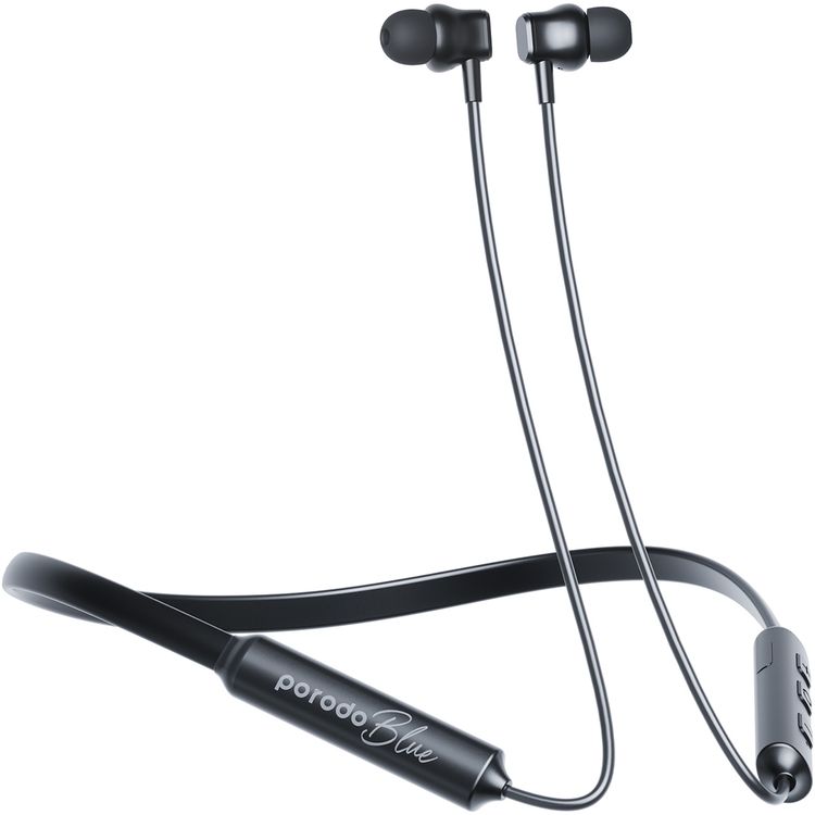Porodo Blue ENC Neckband In-Ear Earphones