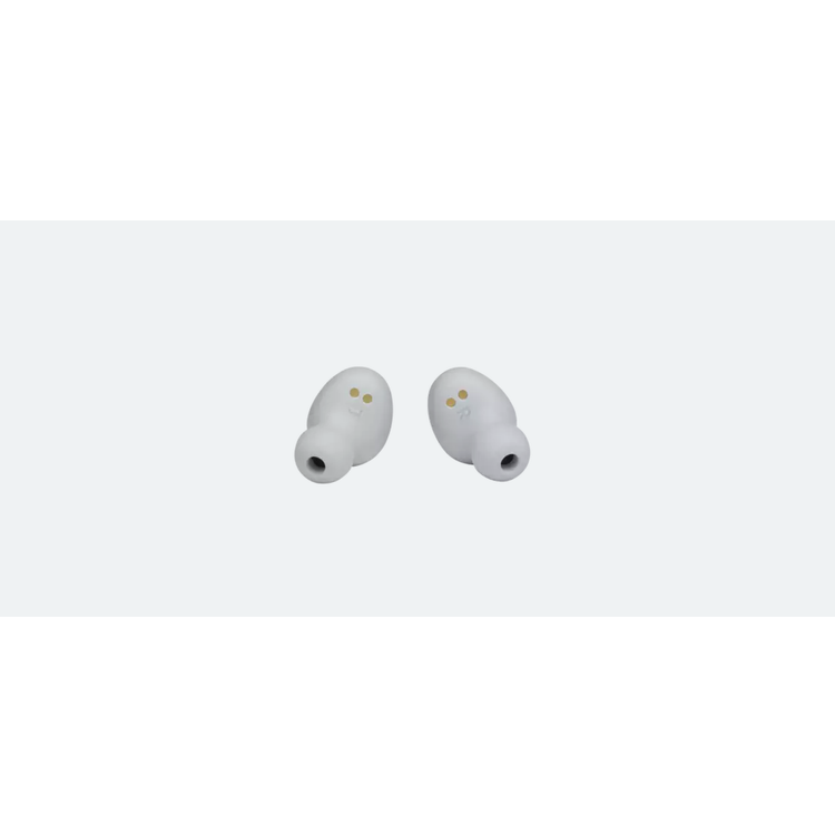JBL T115TWS True Wireles In-Ear Bluetooth Headphones with Voice Assistant, Pure Bass Sound, 21-hours Battery Life, Hands-free Calls Earbuds - White