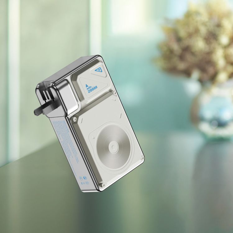 بنك طاقة ماج سيف من باورولوجي، سعة 20000 مللي أمبير/ساعة، مع شاحن حائط، PD 35 وات، شاحن لاسلكي 15 وات، حامل عند الطلب، منفذ USB-A وUSB-C وMicro، مقابس قابلة للتبديل في الولايات المتحدة/الاتحاد الأوروبي/المملكة المتحدة، شاشة LED رقمية - أبيض