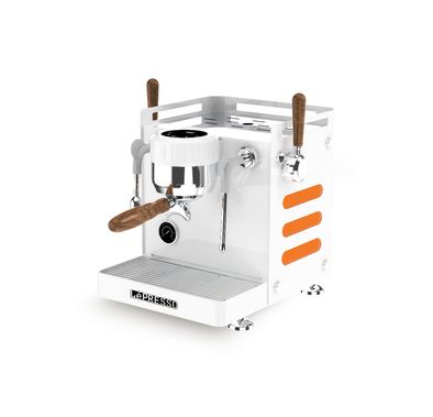 آلة صنع القهوة LePresso Bellissimo Triple Boiler 15-Bar، وقت التسريب المسبق من 0 - 10 ثواني، بمضخة إيطالية مزدوجة، استخراج عالي الضغط، إعدادات ذكية افتراضية، طاقة مصنفة بين 3000-3550 واط - أبيض