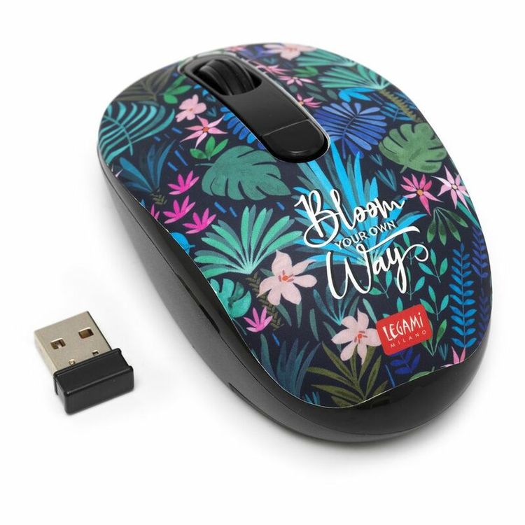ماوس ليغامي لاسلكي مع ريسيفر USB | النباتية