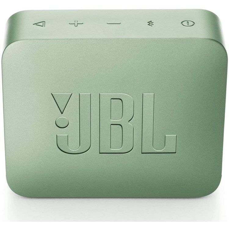 JBL GO 2 Portable Wireless Bluetooth Speaker, 5-hours Playtime, IP67 Waterproof Feature, Speaker Built-in Noise-Cancelling Speakerphone - Mint