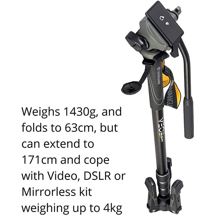 Vanguard VEO2 SAM 264TRV Monopod - Black