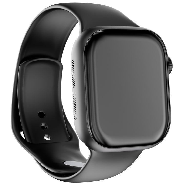 Green Lion Timex 4G Smart Watch with 2.07" AMOLED Display, Android 8.1 Operating System, Activity Tracking, Hands-Free Video Calling, 180° Rotating Camera, Real-Time Notifications, Nano Sim Card Slot, 2 Days Working Time - Black