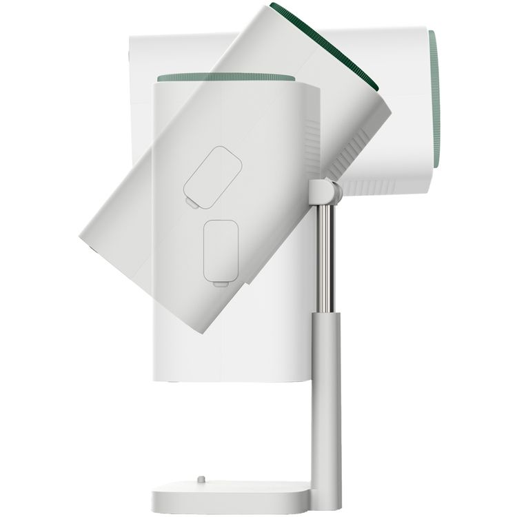 Green Lion Nova جهاز عرض محمول ذكي مزود بسماعة مدمجة بقوة 3 واط، وزاوية ميلان وموقف 180°، واتصال سلس، أندرويد 12، تصحيح الانحراف التلقائي، حلقة تركيز دوارة بسهولة، سطوع بقوة 100 لومن ANSI، جهاز تحكم عن بعد، إصدار Bluetooth 5.0، تصميم سهل الحمل، يصل إلى شاشة عرض بحجم 128 بوصة - أبيض