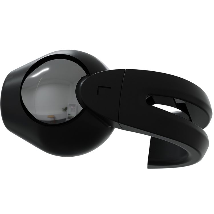  Green Lion GR-22 Clip-On Earbuds with Voice Assistant, IPX4 Waterproof, Dual Mic Calls, USB-C Charging, 20 Hours Playtime with Case, v5.4 Bluetooth - Black