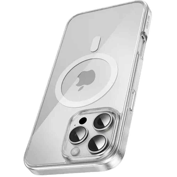 Green Lion 360° MagSafe Clear Case for iPhone 14 Pro Max, Precise Cutouts, Shock-Proof, Anti-Scratch, Full Edge Protection & Camera Protection - Clear