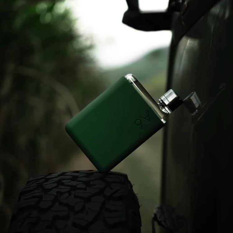 جراب السيليكون لأجهزة Memobottle A6 مع عازل حراري، مادة غير سامة، حماية من السقوط، تشطيب غير لامع، ناعم وأنيق - لون موس الأخضر