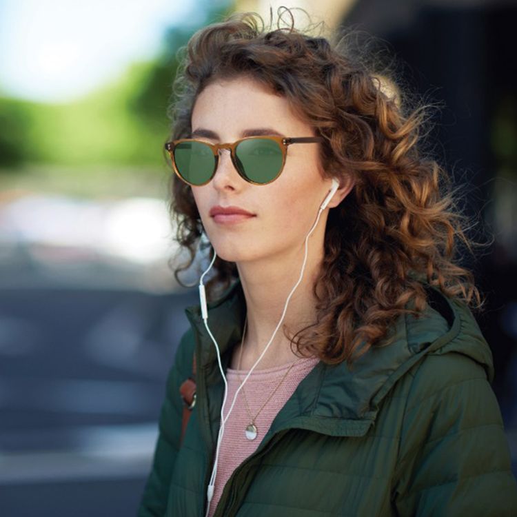 نظارات شمسية جرين ليون بيلافيا مع عدسات مستقطبة، عرض الهيكل 146 مم، إطار مصمم بشكل مريح، حماية UV400، عرض الجسر 21 مم، وضوح مثالي، طلاء مقاوم للانعكاس - بني.