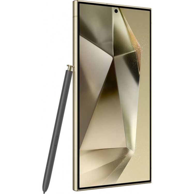 Samsung Galaxy S24 Ultra Smartphone with 5G Network Technology, Built-in S Pen, 6.8" Dynamic AMOLED 2x Display, 12GB RAM, 512GB Capacity, 200MP Camera Resolution, Octa-Core Processor, Dual eSim, Long-lasting Battery - Titanium Yellow